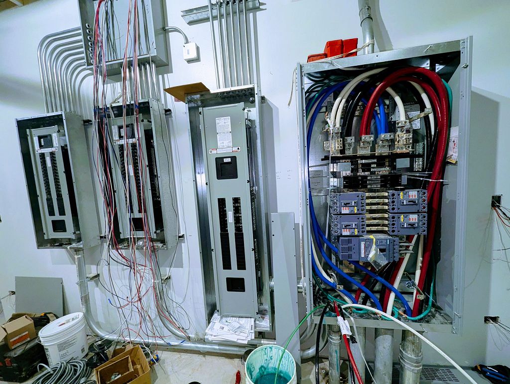 Commercial electrical installation by D&E Proelectric LLC