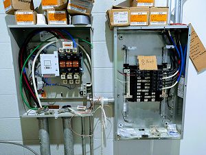 Commercial electrical installation by D&E Proelectric LLC