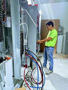 Commercial electrical installation by D&E Proelectric LLC