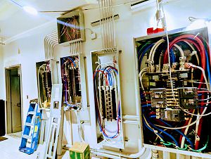 Commercial electrical installation by D&E Proelectric LLC
