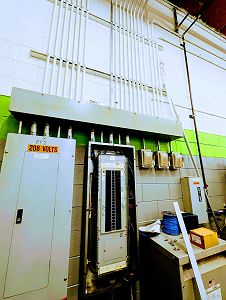 Commercial electrical installation by D&E Proelectric LLC