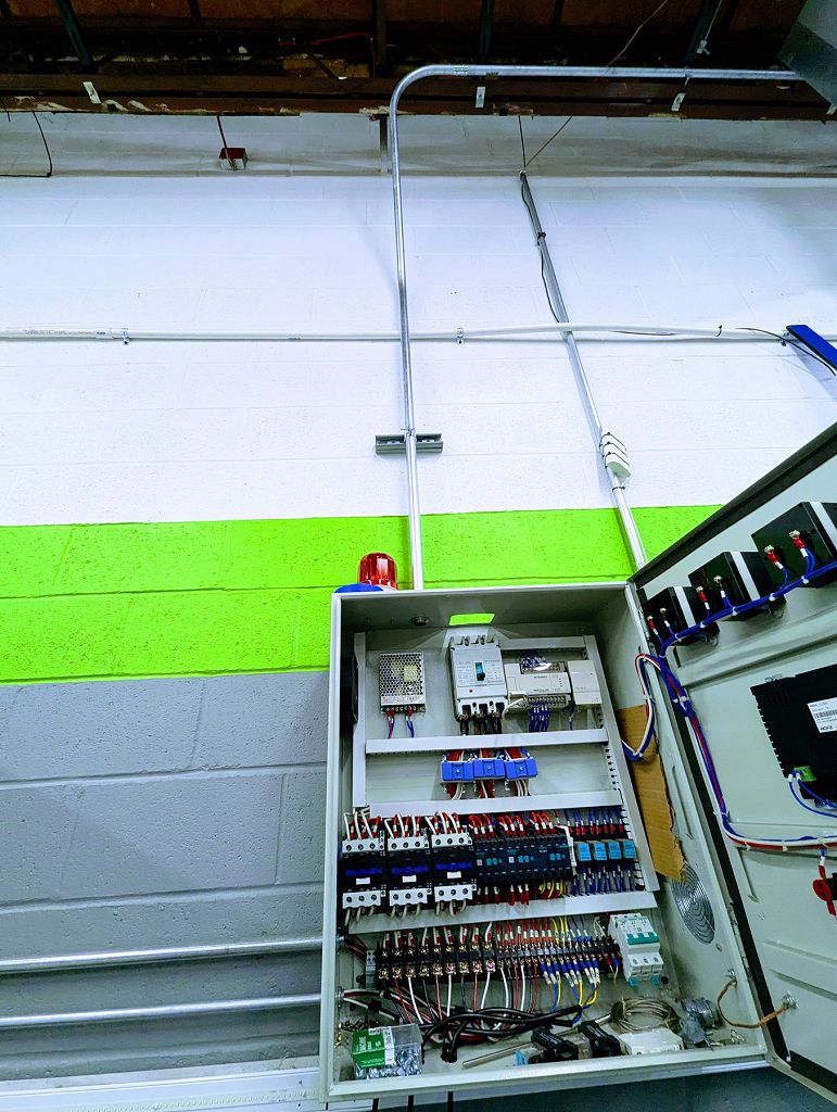 Commercial electrical installation by D&E Proelectric LLC