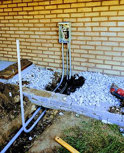 Residential electrical work by D&E Proelectric LLC